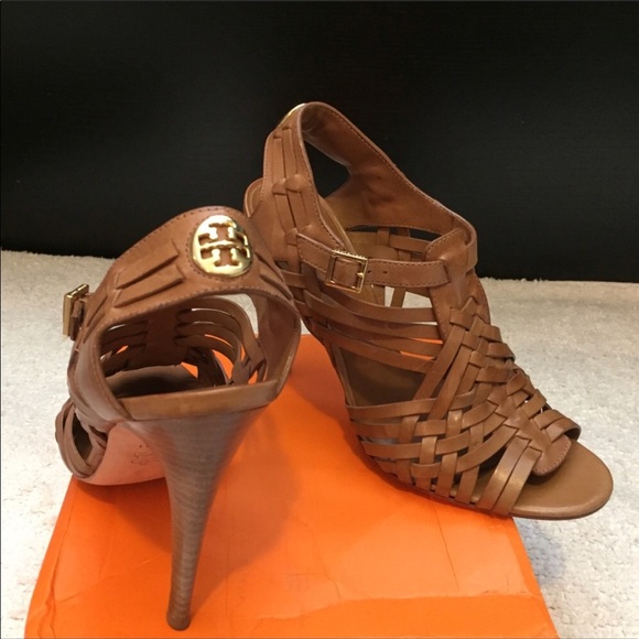 Tory Burch Shoes - Authentic Tory Burch “Nadia” Tan Heels
